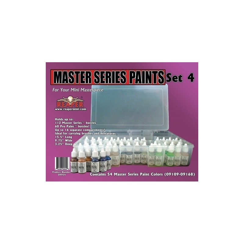 Master Series Expansion Set 4 (09115-09216) - Reaper's Master Series Paint