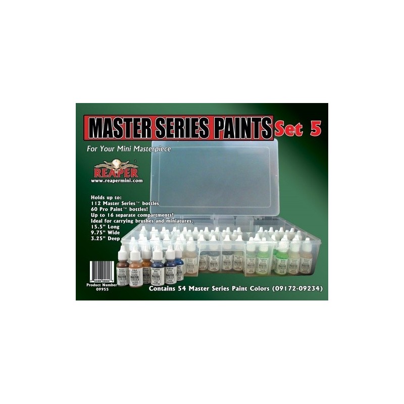 Master Series Expansion Set 5 (09172-09234) - Reaper's Master Series Paint