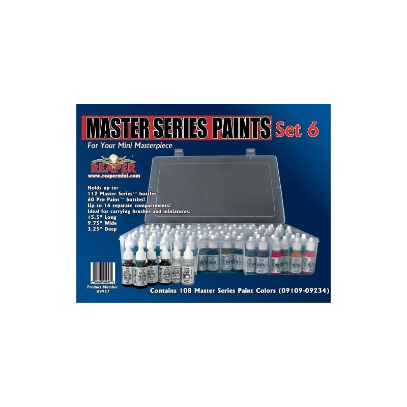 Master Series Expansion Set 6 (091009-09234) - Reaper's Master Series Paint