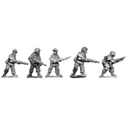 German Infantry IV w/rifles 28mm WWII ARTIZAN DESIGN