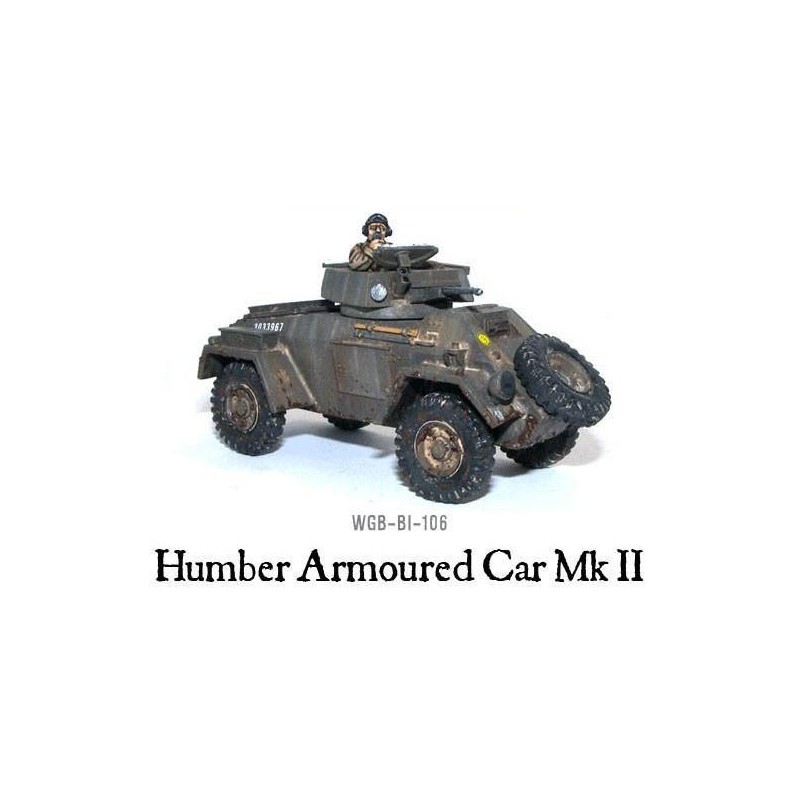 British Humber Armoured Car MKII 28mm WWII WARLORD GAMES