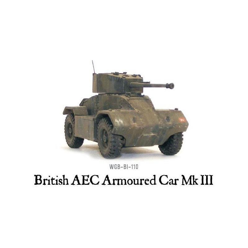 British AEC Armoured Car Mk II/III 28mm WWII WARLORD GAMES