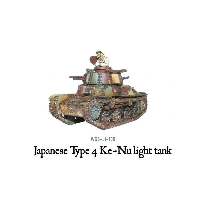 Imperial Japanese Type 4 Ke-Nu light tank 28mm WWII WARLORD GAMES