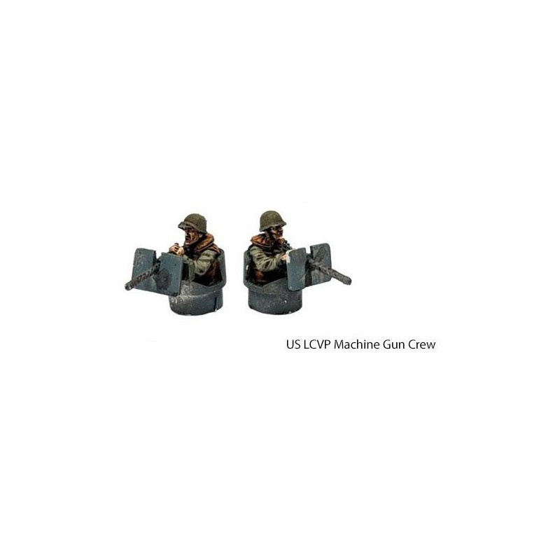 U.S. American LCVP Machine Gun Crew 28mm WWII WARLORD GAMES