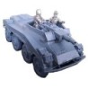 German Sd.Kfz 234/3 (7.5mm) Armored Car 28mm/1:56th WWII BLITZKRIEG MINIATURES