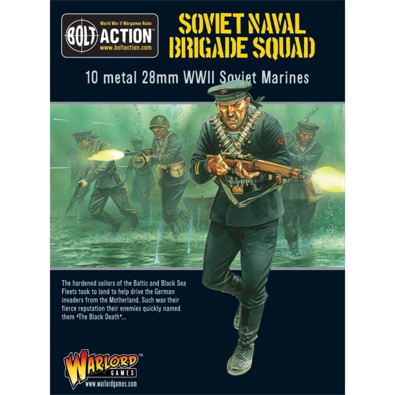 Russian Soviet Naval Brigade box set 28mm WWII WARLORD GAMES