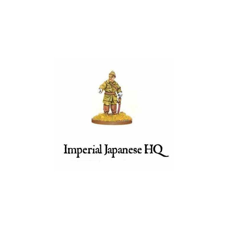 Imperial Japanese Commander 28mm WWII WARLORD GAMES