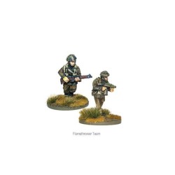 British Airborne Flamethrower team 28mm WWII WARLORD GAMES