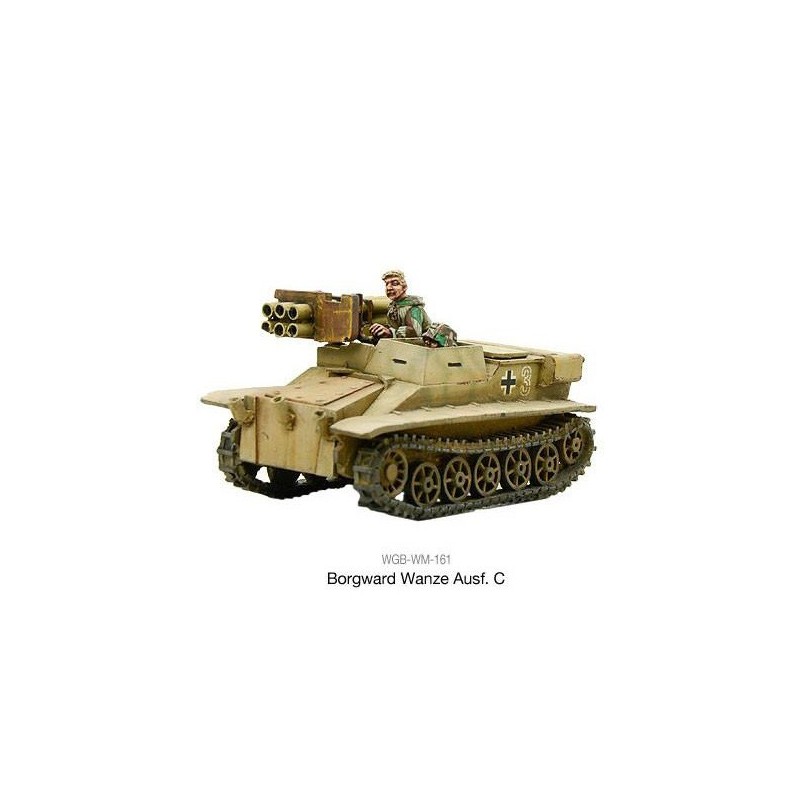 German Borgward Wanze ausf C Tank Hunter 28mm 1:56th WWII WARLORD