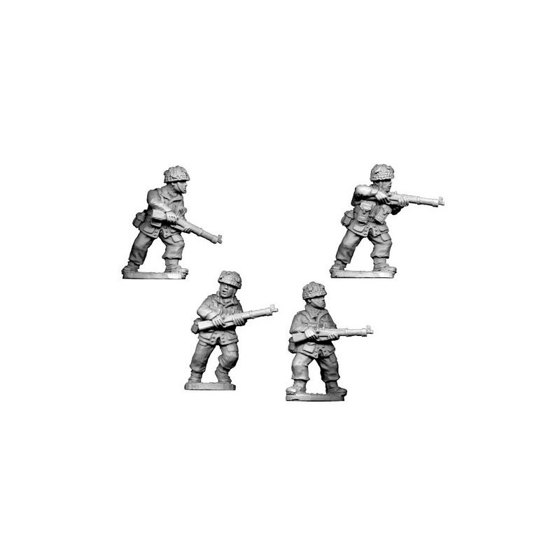 British Airborne Paratrooper Rifles II 28mm WWII CRUSADER MINIATURES