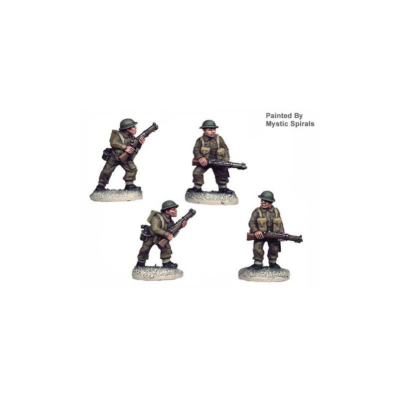 British Riflemen I 28mm WWII CRUSADER MINIATURES