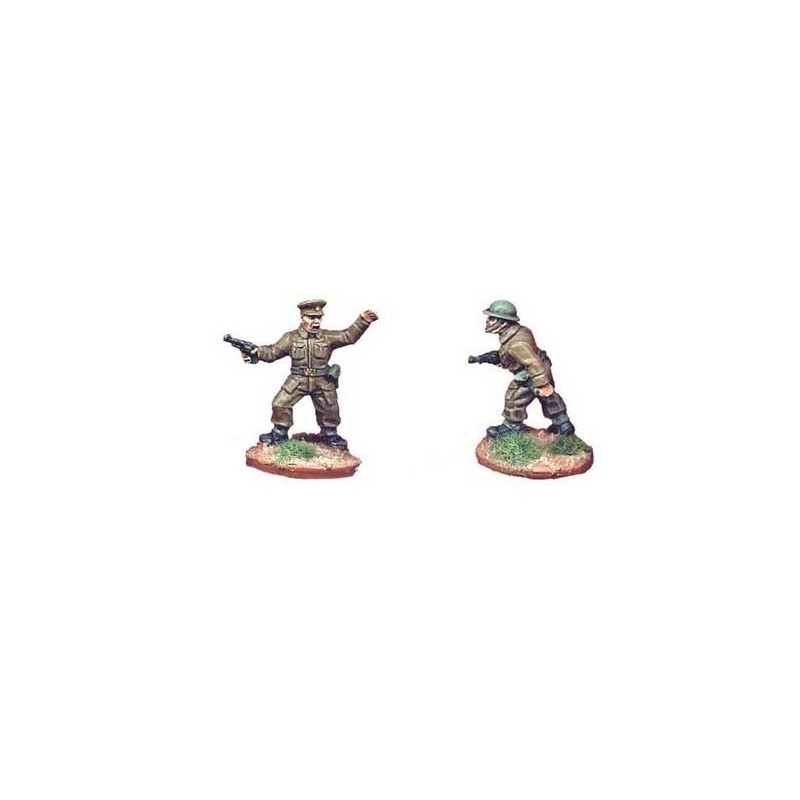 British Infantry Command 28mm WWII CRUSADER MINIATURES