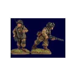 U.S. American Airborne .30 Cal Team B 28mm WWII ARTIZAN DESIGN