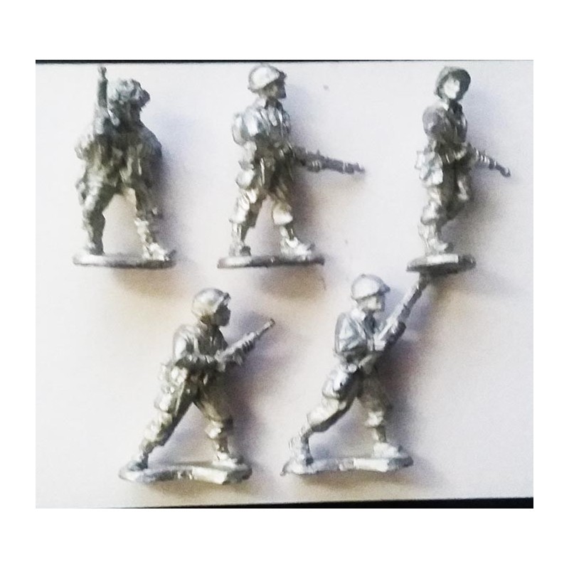 U.S. American Airborne half squad I 28mm WWII VARIOUS