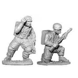 German Fallschirmjager Communications A 28mm WWII BLACK TREE DESIGN