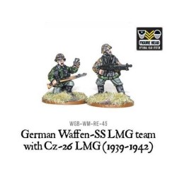 German Waffen-SS LMG team...