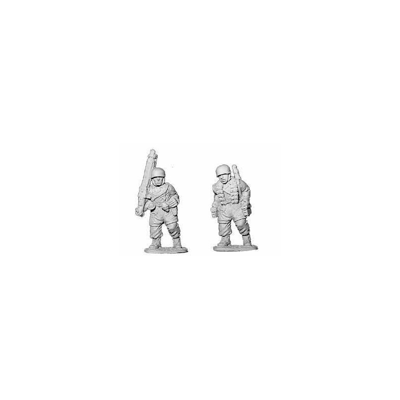 German Fallschirmjager MG42 Team Redeploying 28mm WWII BLACK TREE DESIGN