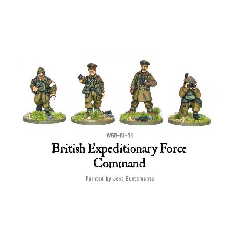 British Expeditionary Force (BEF) Command 28mm WWII WARLORD GAMES