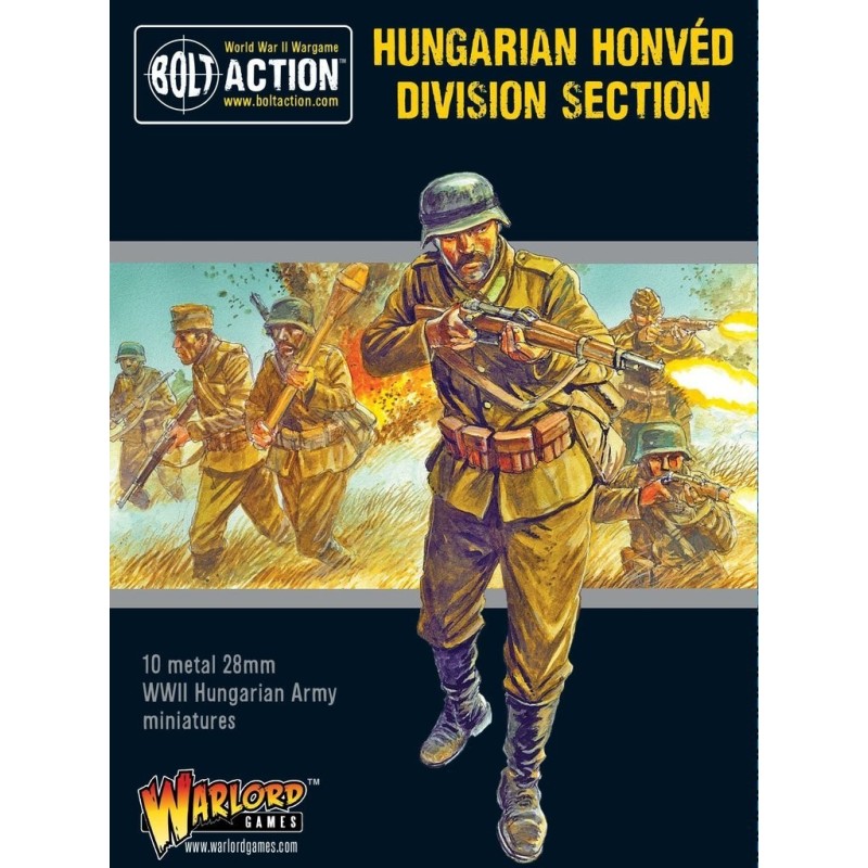 Hungarian Army Honved Division section 28mm WWII WARLORD