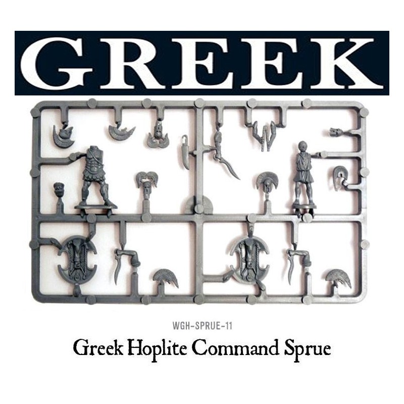 Greek Hoplite Command Sprue (2) WARLORD GAMES