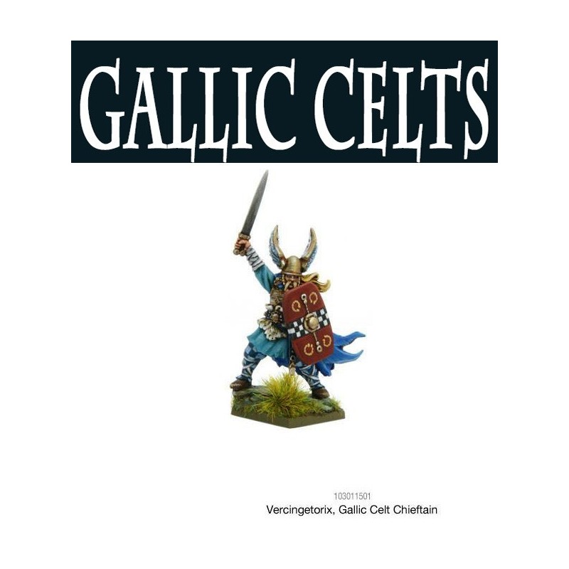 Vercingetorix, Gallic Celt Chieftain WARLORD GAMES