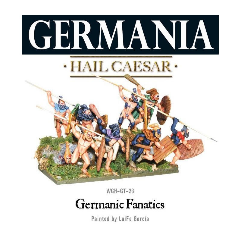 Germanic Fanatics (8) 28mm Ancients WARLORD GAMES