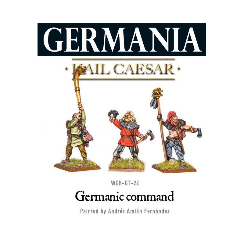 Germanic command (3) 28mm Ancients Germania WARLORD GAMES