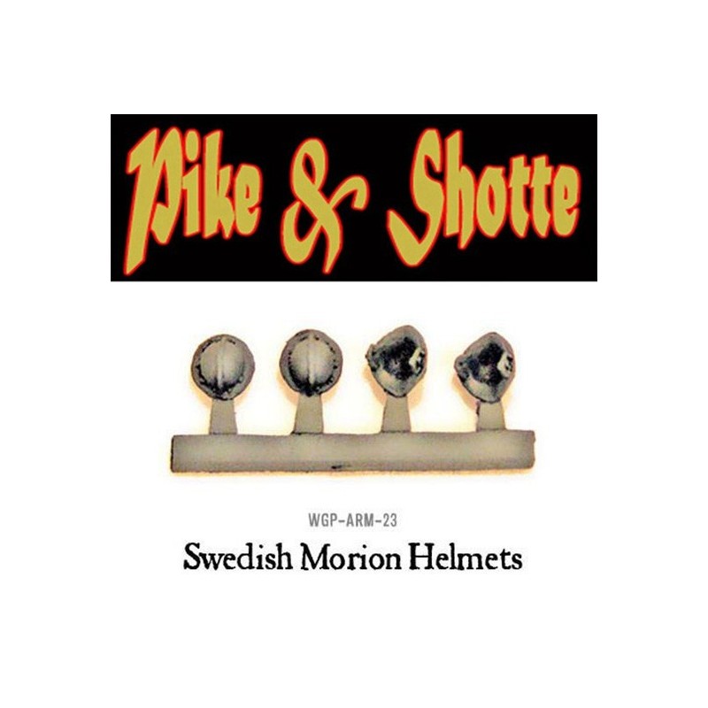 Swedish Morion helmets! (20) Pike & Shotte WARLORD GAMES