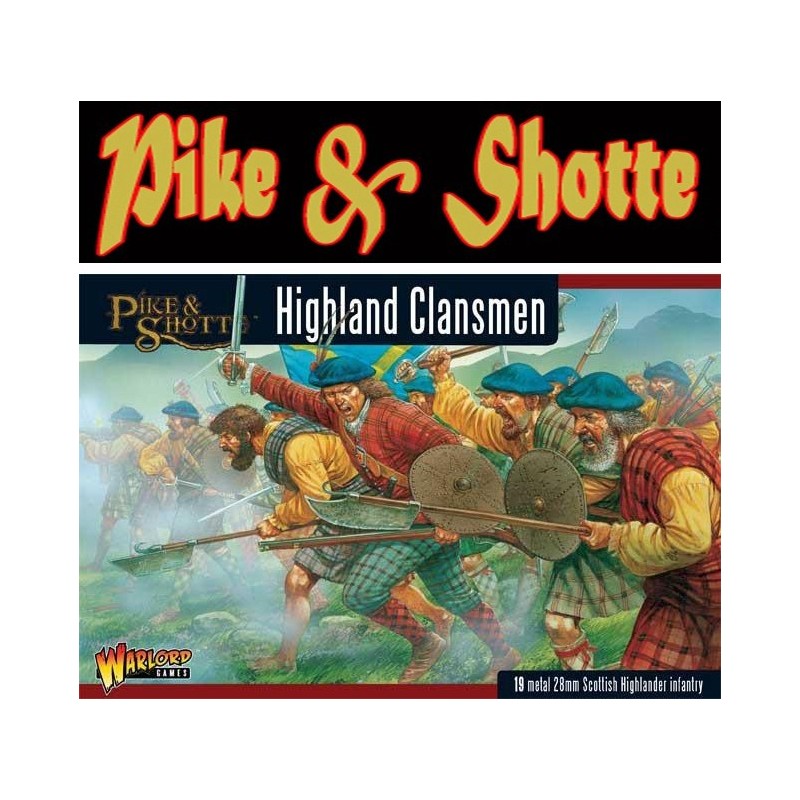 Highland Clansmen! 28mm Pike & Shotte WARLORD GAMES