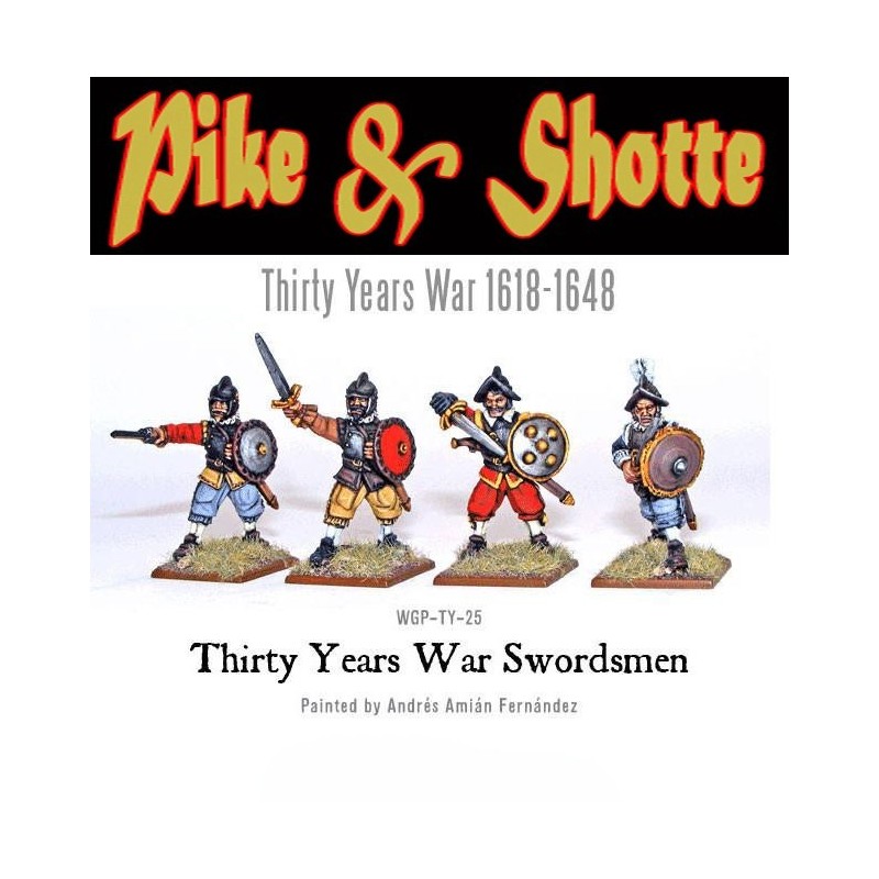 Thirty Years War Swordsmen ECW 28mm Pike & Shotte WARLORD GAMES