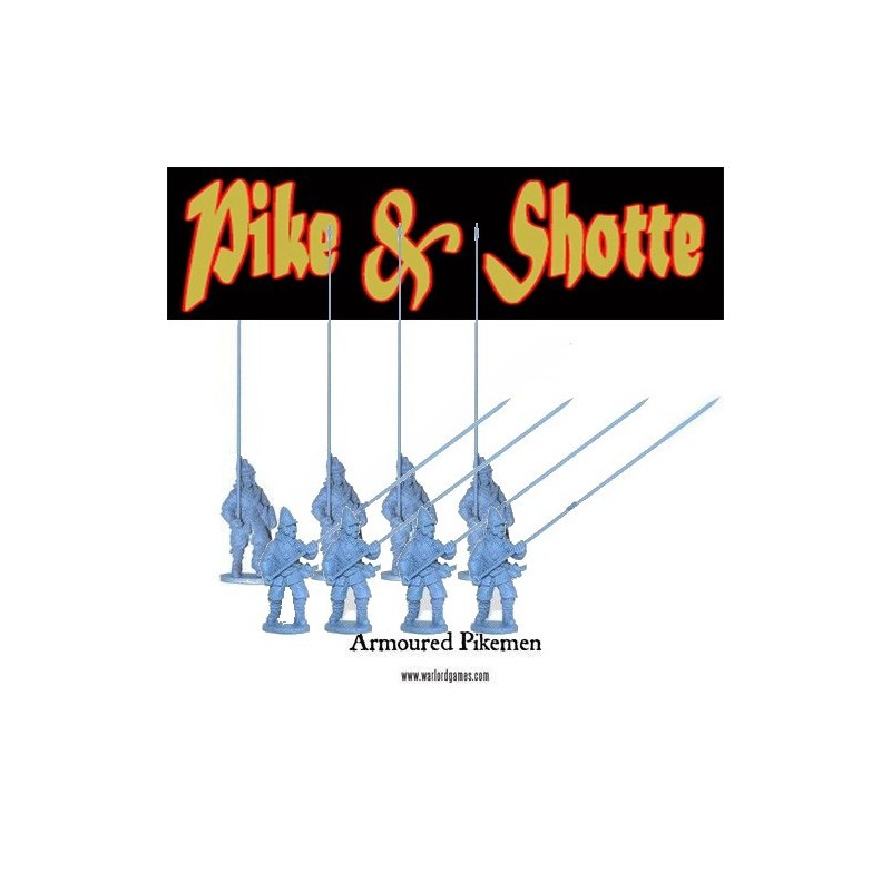 Armored Pike-men 28mm ECW Thirty Years War Pike & Shotte WARLORD GAMES