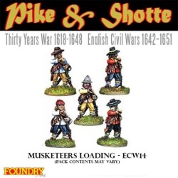 Musketeers Loading 28mm ECW...