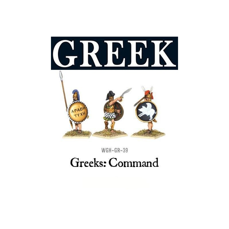 Greek command 28mm Ancient WARLORD GAMES