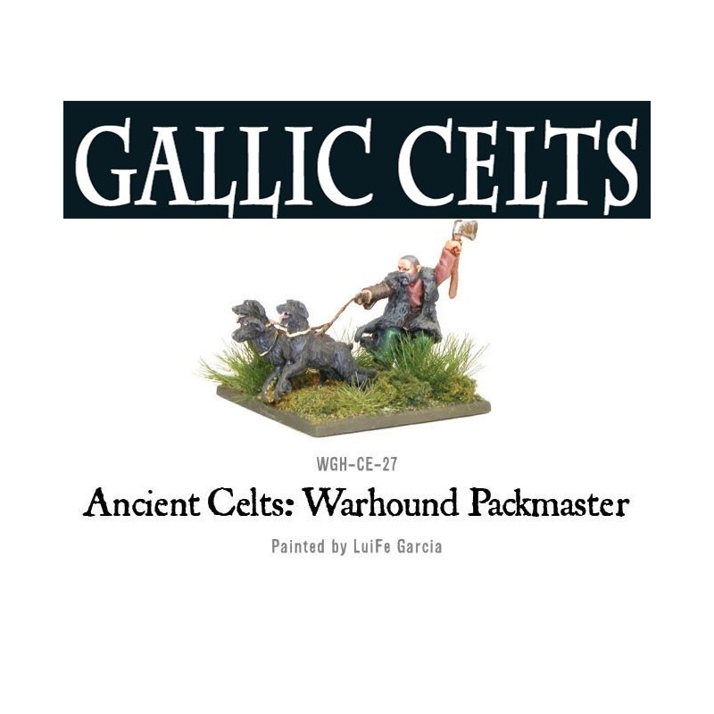 Ancient Celts Warhound Packmaster 28mm Ancients WARLORD GAMES