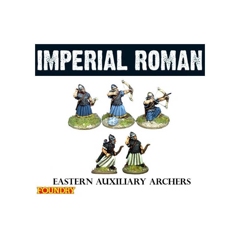 Imperial Roman Eastern Auxiliary Archers (5) 28mm Ancients FOUNDRY