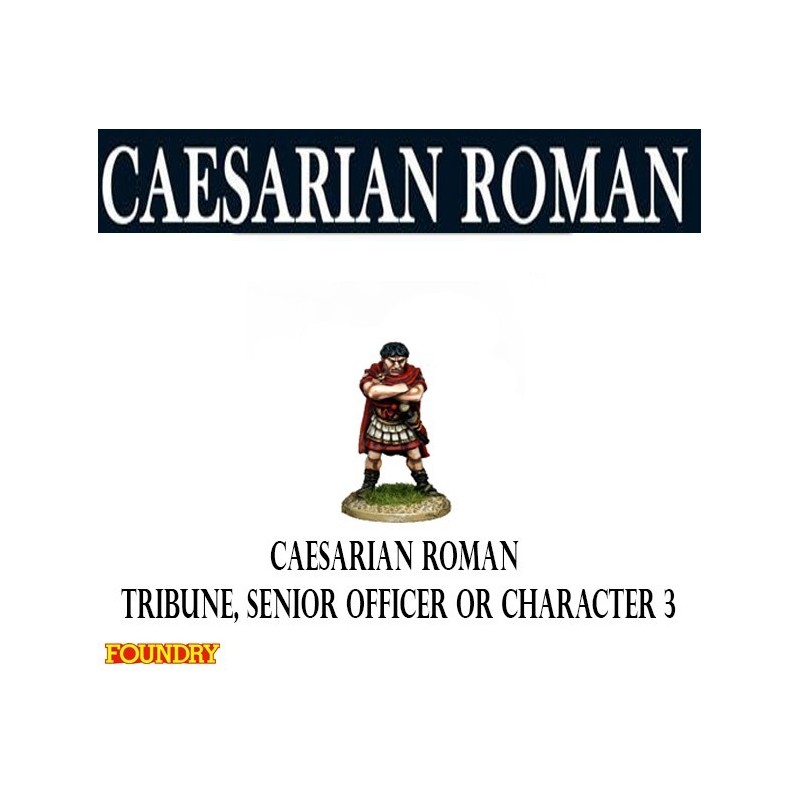 Roman Tribune, Officer or Character 3 Caesar's Legions 28mm Ancients FOUNDRY