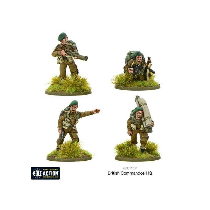 British Commandos HQ 28mm WWII WARLORD GAMES