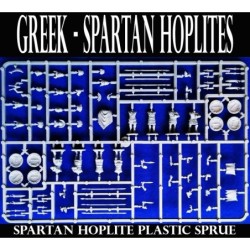 Greek Spartan Armoured Hoplites Sprue (8) 28mm Plastic VICTRIX