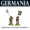 Germanic Warrior standards 2 (2) 28mm Ancients Germania FOUNDRY