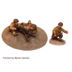 American U.S. 30cal MMG 28mm WWII CRUSADER MINIATURES