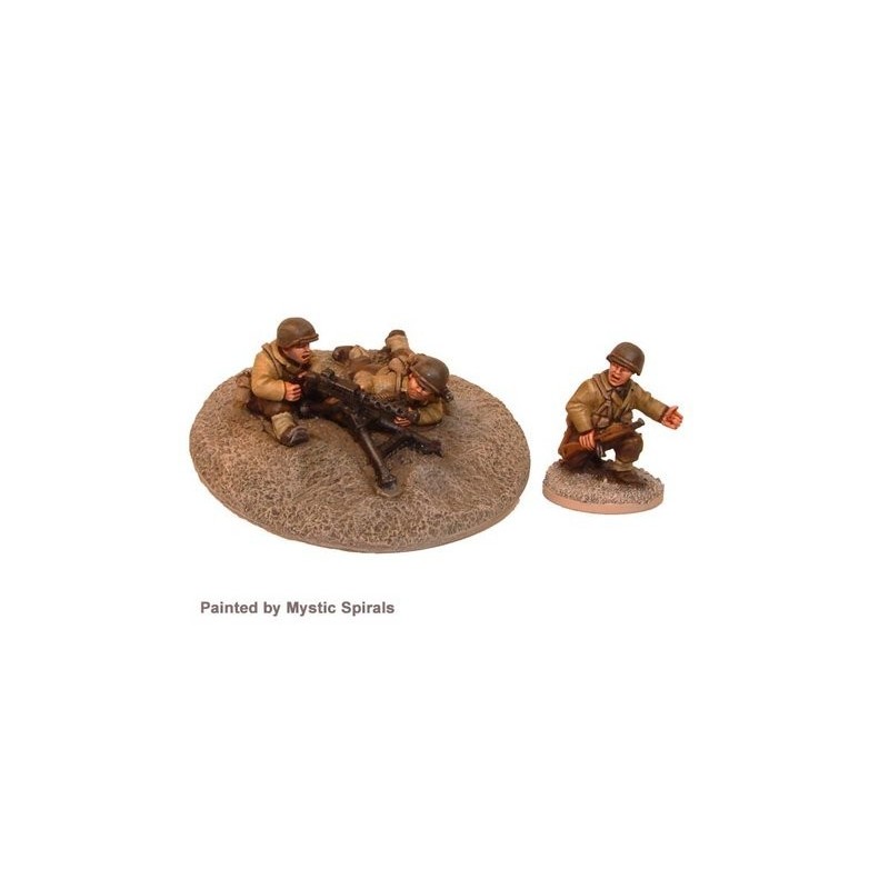 American U.S. 30cal MMG 28mm WWII CRUSADER MINIATURES