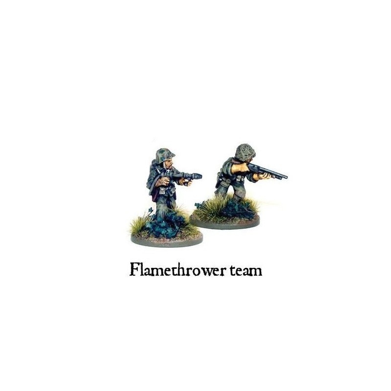 American U.S. Marines Corp Flamethrower team 28mm WWII WARLORD GAMES