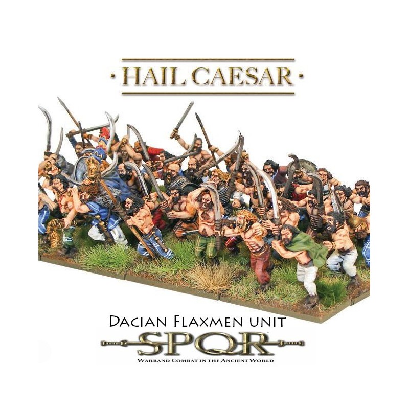 Dacian Falxmen unit (20) 28mm Ancients SPQR WARLORD GAMES