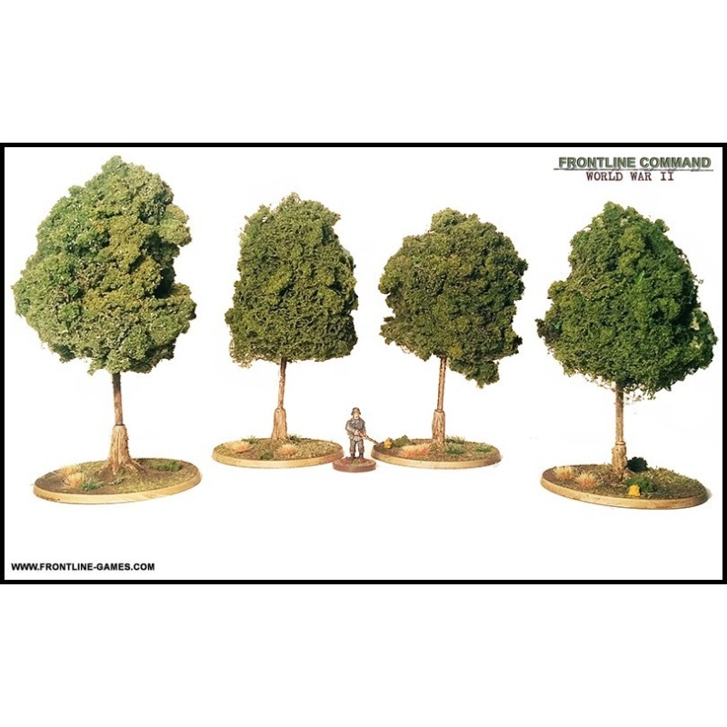 6.5" Deciduous Trees Kit FRONTLINE GAMES