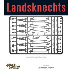 Landsknechts Pikemen Sprue...