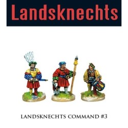 Landsknechts Command 3 28mm...