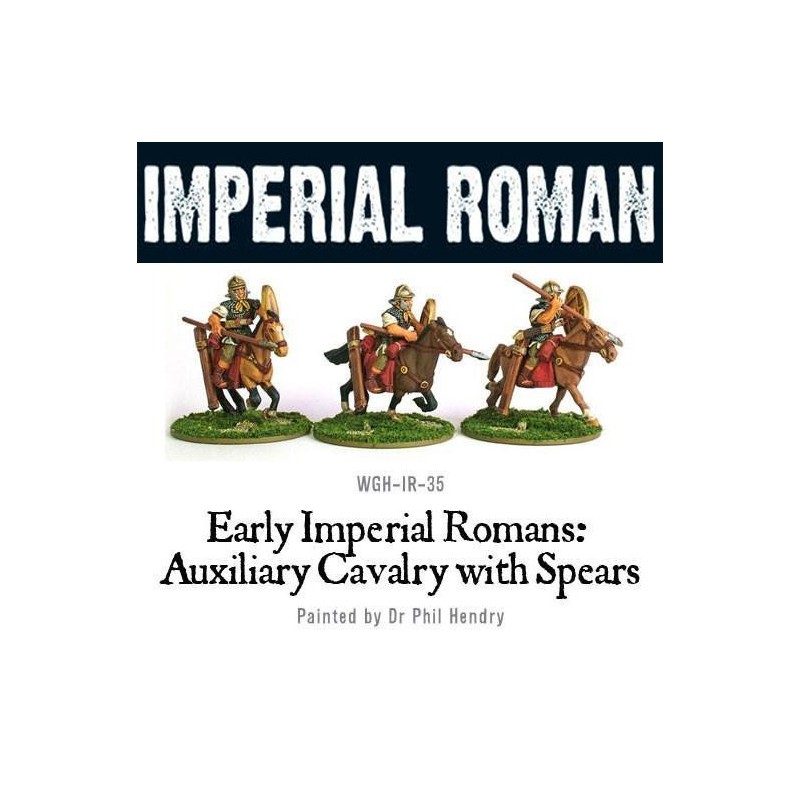 Imperial Roman Auxiliary Cavalry w/Spears 28mm Ancients WARLORD GAMES