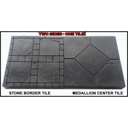 STONE BORDER - MEDALLION...