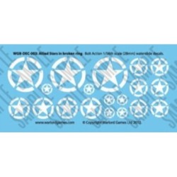 Allied Stars decal sheet...