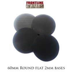 60mm x 2mm thick round...